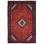 Ardabil Persian Rug 10'0" x 6'7" - Semi Antique Medallion Turquoise, White Hand Knotted | front view | SKU 112053