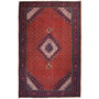 Ardabil Persian Rug 10'0" x 6'7" - Semi Antique Medallion Turquoise, White Hand Knotted | front view | SKU 112054