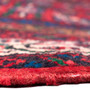 Hamadan Persian Rug 11x3 ft - Semi Antique Afshan Red, Blue Hand Knotted | back view | SKU 112103