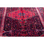 Tuyserkan Persian Rug 9x5 ft - Semi Antique Medallion Navy Blue, Blue Hand Knotted | back view | SKU 112105