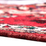 Hamadan Persian Rug 9x3 ft - Semi Antique Afshan Red, Blue Hand Knotted | back view | SKU 112107