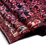 Hamadan Persian Rug 10x3 ft - Semi Antique Afshan Red, Blue Hand Knotted | detail view | SKU 112119