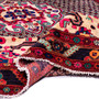 Songhor Persian Rug 10x5 ft - Semi Antique Geometric Red, Blue Hand Knotted | detail view | SKU 112126