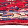 Sarouk Persian Rug 11x3 ft - Semi Antique Afshan (All-Over), Shah Abbasi Red, Ivory, Blue Hand Knotted | back view | SKU 112138