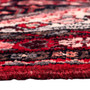 Hamadan Persian Rug 9x3 ft - Semi Antique Afshan Red, Blue Hand Knotted | back view | SKU 112143