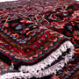 Arak Persian Rug 10'4" x 3'10" - Semi Antique Medallion Crimson, Red Hand Knotted | detail view | SKU 112149