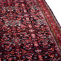 Arak Persian Rug 10'4" x 3'10" - Semi Antique Medallion Crimson, Red Hand Knotted | side view | SKU 112149