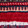 Botemir Persian Rug 10'6" x 6'11" - Semi Antique Medallion Crimson, Red Hand Knotted | pile detail | SKU 112157