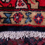 Arak Persian Rug 10'10" x 4'6" - Semi Antique Medallion Crimson, Red Hand Knotted | pile detail | SKU 112158