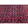 Arak Persian Rug 10x4 ft - Semi Antique Medallion Crimson, Red Hand Knotted | back view | SKU 112158