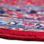 Kashan Persian Rug 14x10 ft - Antique Medallion Crimson, Navy Blue Hand Knotted | back view | SKU 112165