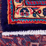 Mahal Persian Rug 13x9 ft - Semi Antique Herati (Mahi), Medallion (Toranj) Red, Madder Red, Navy Blue Hand Knotted | pile detail | SKU 112171