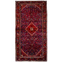 Arak Persian Rug 10'4" x 5'2" - Semi Antique Medallion Crimson, Red Hand Knotted | front view | SKU 112181
