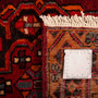 Ahar Persian Rug 10x3 ft -  Medallion Red, Beige Hand Knotted | full view | SKU 110026