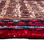 Songhor Persian Rug 10'10" x 3'9" - Semi Antique Geometric Red, Blue Hand Knotted | side view | SKU 112191