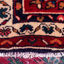 Hamadan Persian Rug 9x3 ft - Semi Antique Afshan Red, Blue Hand Knotted | pile detail | SKU 112205