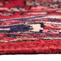 Hamadan Persian Rug 9x3 ft - Semi Antique Afshan Red, Blue Hand Knotted | pile detail | SKU 112212