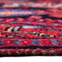 Songhor Persian Rug 11x4 ft - Semi Antique Geometric Red, Blue Hand Knotted | side view | SKU 112216