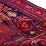 Songhor Persian Rug 11'8" x 4'8" - Semi Antique Geometric Red, Blue Hand Knotted | detail view | SKU 112216
