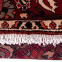 Bakhtiari Persian Rug 9'8" x 7'5" - Semi Antique Medallion Blue, Crimson Hand Knotted | pile detail | SKU 112234