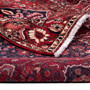 Bakhtiari Persian Rug 9'8" x 7'5" - Semi Antique Medallion Blue, Crimson Hand Knotted | corner detail | SKU 112234