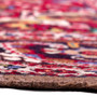 Tabriz Persian Rug 9'8" x 6'7" - Semi Antique Medallion Red, Cream Hand Knotted | side view | SKU 112246