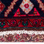 Songhor Persian Rug 10'10" x 5'7" - Semi Antique Geometric Red, Blue Hand Knotted | pile detail | SKU 112252