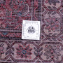 Hosseinabad Persian Rug 13x3 ft - Semi Antique Medallion Crimson, Ivory Hand Knotted | full view | SKU 112280