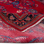 Vist Persian Rug 12'12" x 8'2" - Semi Antique Geometric Red, Beige Hand Knotted | corner detail | SKU 112288