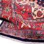 Songhor Persian Rug 9x4 ft - Semi Antique Geometric Red, Blue Hand Knotted | detail view | SKU 112307