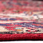 Tabriz Persian Rug 9'7" x 6'11" - Semi Antique Medallion Red, Cream Hand Knotted | side view | SKU 112308