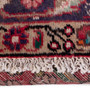 Tabriz Persian Rug 9x6 ft - Semi Antique Medallion (Toranj), Shah Abbasi Madder Red, Navy Blue, Cream Hand Knotted | pile detail | SKU 112308