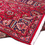 Tabriz Persian Rug 9x6 ft - Semi Antique Medallion Red, Cream Hand Knotted | full view | SKU 112316
