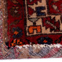 Azerbaijan Persian Rug 13'1" x 3'7" - Semi Antique Medallion Red, Cream Hand Knotted | pile detail | SKU 112334