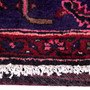 Zanjan Persian Rug 7x4 ft - Semi Antique Medallion (Toranj), Geometric Crimson, Navy Blue, Madder Red Hand Knotted | pile detail | SKU 112347