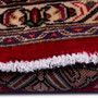 Tabriz Persian Rug 13'3" x 9'8" - Semi Antique Medallion Red, Cream Hand Knotted | pile detail | SKU 112417