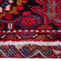 Goravan Persian Rug 12'10" x 9'2" - Semi Antique Medallion Blue, Red Hand Knotted | pile detail | SKU 112419