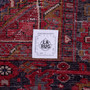 Goravan Persian Rug 12x9 ft - Semi Antique Medallion Blue, Red Hand Knotted | full view | SKU 112419