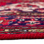 Azarshahr Persian Rug 10'10" x 8'1" - Semi Antique Medallion Red, Cream Hand Knotted | back view | SKU 112421