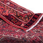 Karaja Persian Rug 10x3 ft - Semi Antique Medallion Ultramarine, Red Hand Knotted | corner detail | SKU 112440