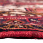 Goravan Persian Rug 8x6 ft - Semi Antique Medallion Blue, Red Hand Knotted | back view | SKU 112466