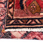 Azerbaijan Persian Rug 10x2 ft - Semi Antique Medallion Red, Cream Hand Knotted | pile detail | SKU 112467