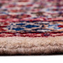 Mood Persian Rug 10x3 ft - Semi Antique Medallion Navy Blue, Red Hand Knotted | back view | SKU 112521