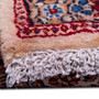 Mood Persian Rug 10'11" x 3'7" - Semi Antique Medallion Navy Blue, Red Hand Knotted | pile detail | SKU 112521