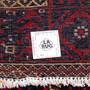Baluch Persian Rug 8x3 ft - Semi Antique Mihrab Red, Blue Hand Knotted | full view | SKU 112552