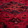 Baluch Persian Rug 5'11" x 3'8" - Semi Antique Mihrab Red, Blue Hand Knotted | side view | SKU 112582