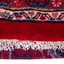 Arak Persian Rug 12'6" x 9'0" - Semi Antique Medallion Crimson, Red Hand Knotted | pile detail | SKU 112608