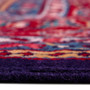 Arak Persian Rug 13'11" x 9'10" - Semi Antique Medallion Crimson, Red Hand Knotted | back view | SKU 112611
