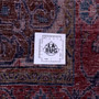 Arak Persian Rug 9x3 ft - Semi Antique Medallion Crimson, Red Hand Knotted | full view | SKU 112633