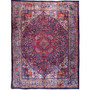 12' 7'' x 9' 7'' Mashad Authentic Persian Hand Knotted Area Rug | Los Angeles Home of Rugs